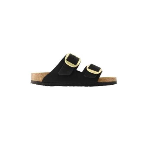 Birkenstock Läder sandaler Black, Dam