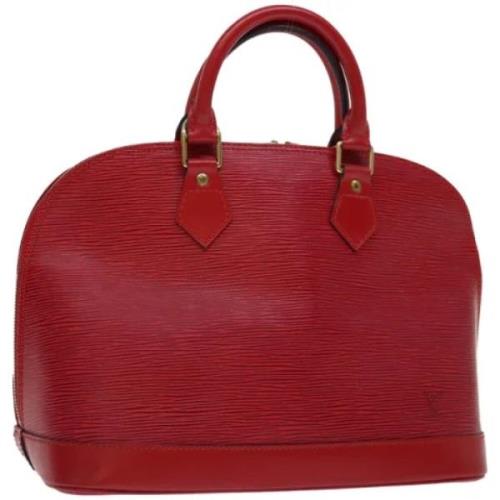 Louis Vuitton Vintage Pre-owned Laeder louis-vuitton-vskor Red, Dam