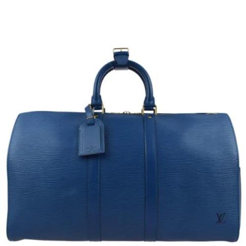 Louis Vuitton Vintage Pre-owned Laeder louis-vuitton-vskor Blue, Dam