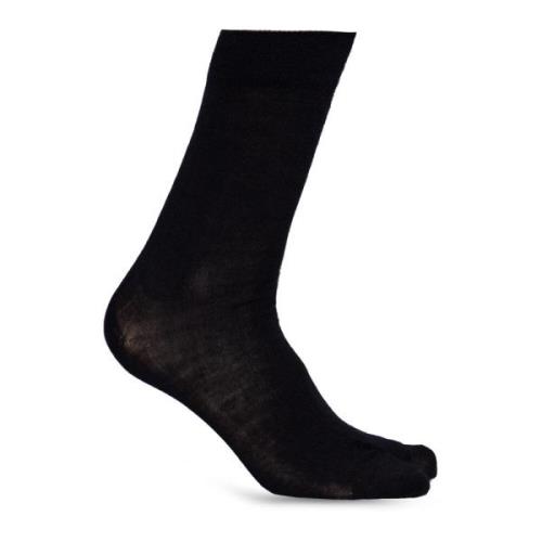 Maison Margiela Tabi cut strumpor Black, Herr