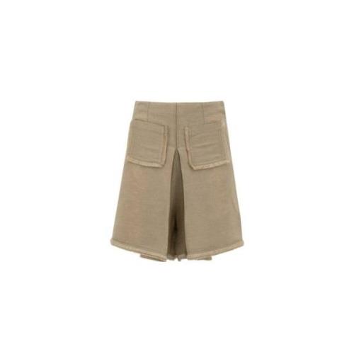 MVP wardrobe Antibes Shorts Beige, Dam