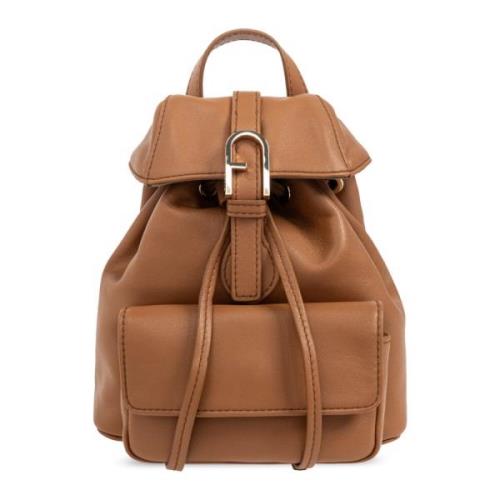 Furla Ryggsäck Flow Mini Brown, Dam