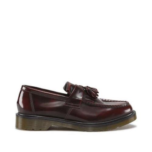 Dr. Martens Körsbärsröd Tassel Moccasin Red, Herr