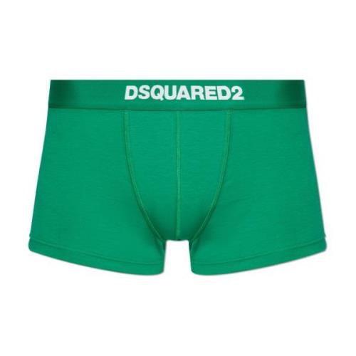 Dsquared2 Boxershorts med logotyp Green, Herr
