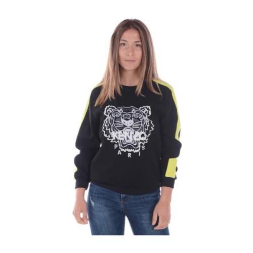 Kenzo Hoodie Sweatshirt Black, Dam