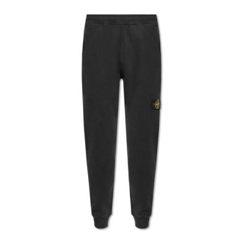 Stone Island Sweatpants Black, Herr