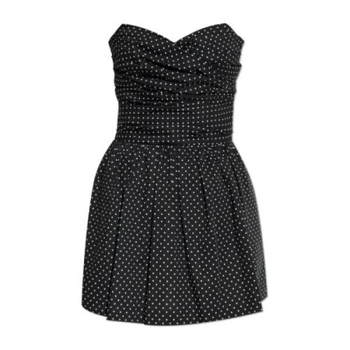 Dolce & Gabbana prickig klänning Black, Dam