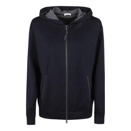 Brunello Cucinelli Snygga Hoodies för Män och Kvinnor Blue, Dam