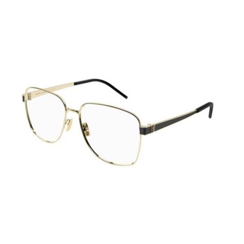 Saint Laurent Guldram Glasögon Yellow, Unisex