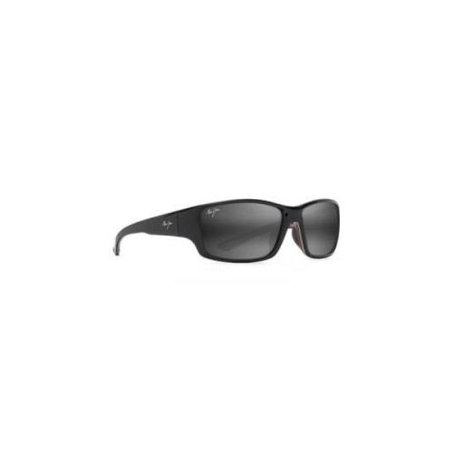 Maui Jim Snygga Svarta Solglasögon Black, Unisex