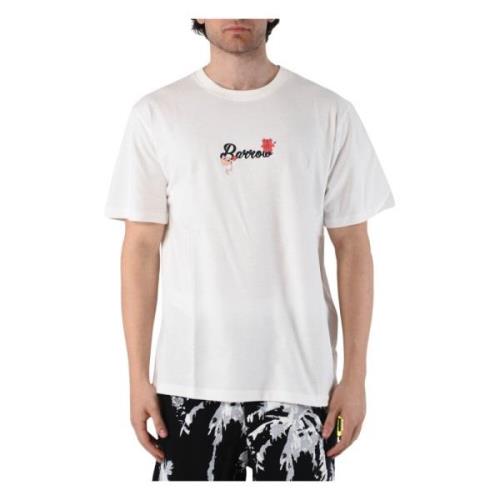 Barrow Grafisk Tryck T-shirt White, Herr