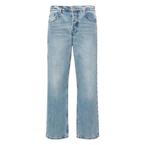 Frame Gudomlig Slouchy Straight Jeans Blue, Dam