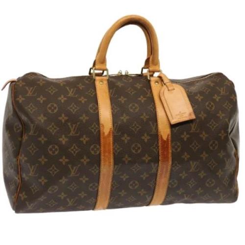 Louis Vuitton Vintage Pre-owned Canvas louis-vuitton-vskor Brown, Dam