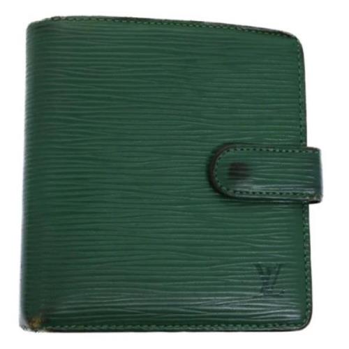 Louis Vuitton Vintage Pre-owned Laeder plnbcker Green, Dam