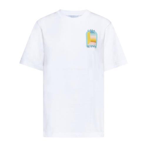 Casablanca Stiliga T-shirts och Polos White, Dam