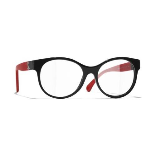 Chanel Ikoniska Originalglasögon med Garanti Black, Dam