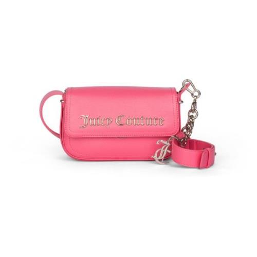 Juicy Couture Rosa Jasmine Flap Väska Pink, Dam