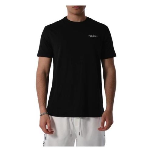 Armani Exchange Bomull T-shirt med Logo Black, Herr