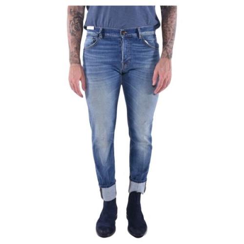 PT Torino Vintage Bomull Skinny Jeans Blue, Herr