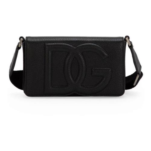 Dolce & Gabbana Svart Mini Väska Black, Herr