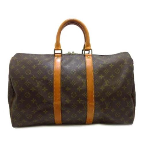 Louis Vuitton Vintage Pre-owned Canvas louis-vuitton-vskor Brown, Dam