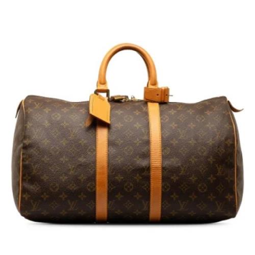 Louis Vuitton Vintage Pre-owned Canvas louis-vuitton-vskor Brown, Dam