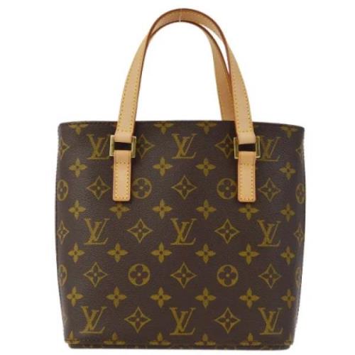 Louis Vuitton Vintage Pre-owned Canvas louis-vuitton-vskor Brown, Dam