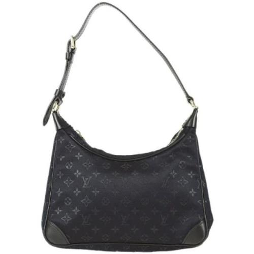 Louis Vuitton Vintage Pre-owned Satin louis-vuitton-vskor Black, Dam