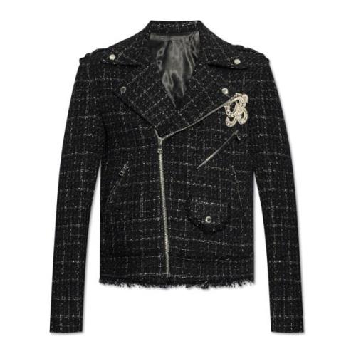 Balmain Jacka med logotyp Black, Herr