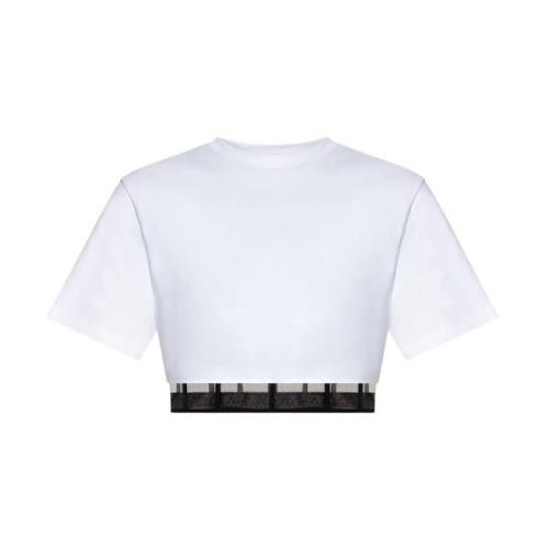 Alexander McQueen Crop top White, Dam