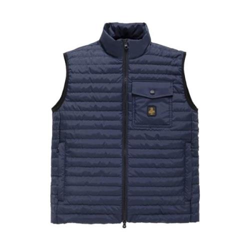 RefrigiWear Herr Ärmlös Puffer Väst Blue, Herr