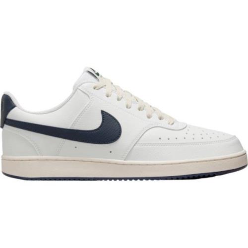 Nike Retro Basketstil Sneakers Vit Blå White, Herr