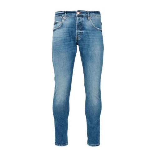 Don The Fuller Slim Fit Fem-Fickor Jeans Yaren Modell Blue, Herr