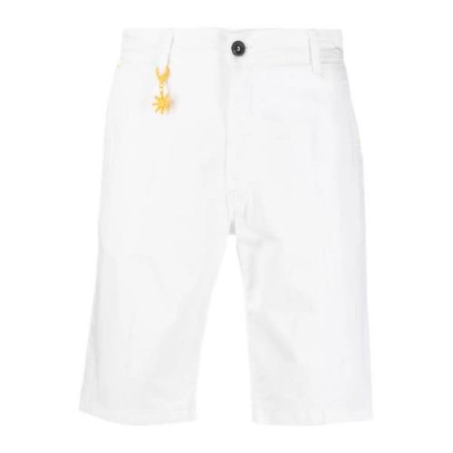 Manuel Ritz Stiliga Bermuda Shorts White, Herr