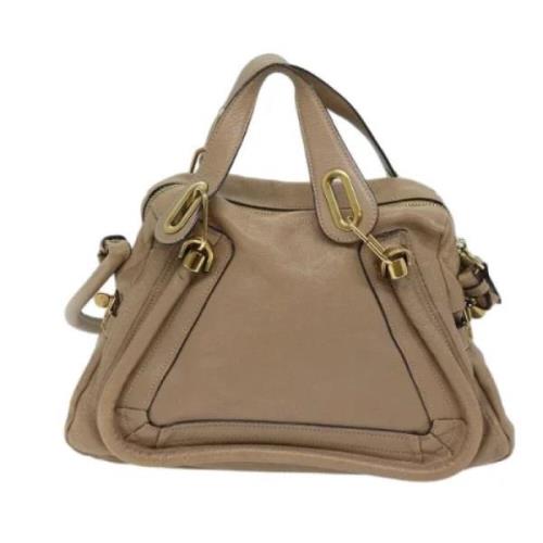 Chloé Pre-owned Pre-owned Laeder handvskor Beige, Dam