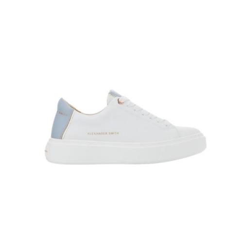 Alexander Smith Vita Läder Snörskor 8010Wlf White, Herr