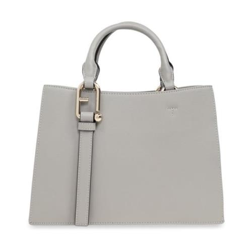 Furla Nuvola Medium axelväska Gray, Dam