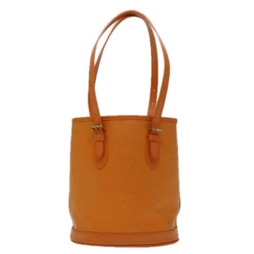 Louis Vuitton Vintage Pre-owned Laeder axelremsvskor Orange, Dam