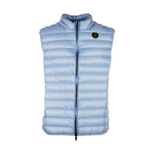 Centogrammi Herr Nylon Puffer Vest Blue, Herr