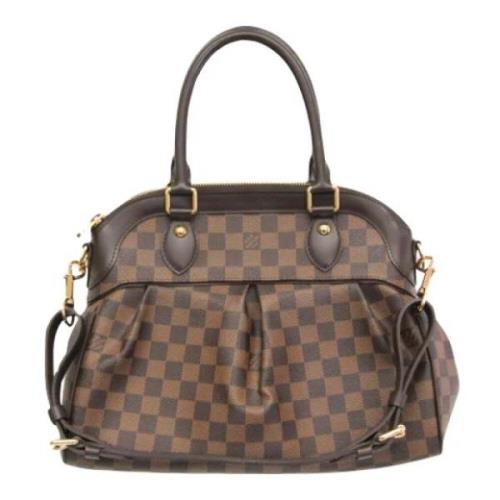 Louis Vuitton Vintage Pre-owned Canvas louis-vuitton-vskor Brown, Dam