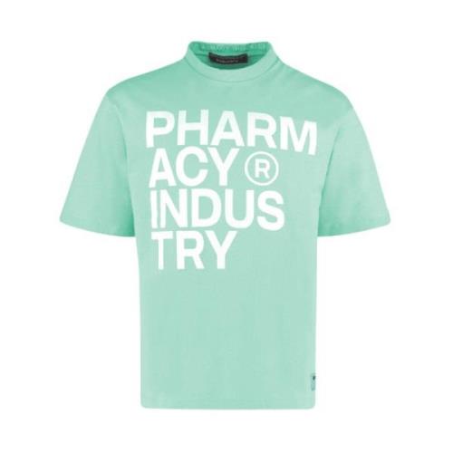 Pharmacy Industry Stilren T-shirt & Top med Logga Green, Herr