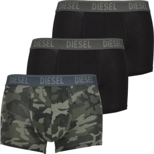 Diesel Herr Boxerbriefs Tripack Camouflage Multicolor, Herr