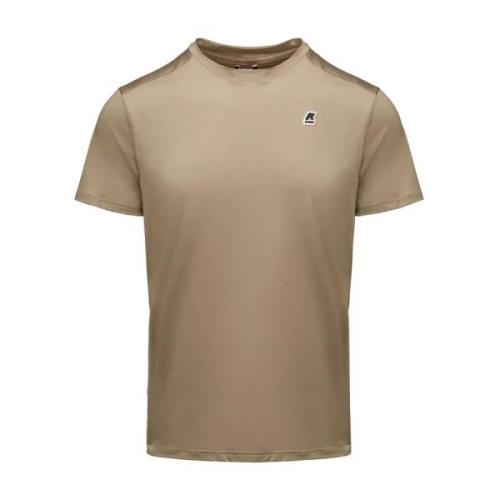 K-Way Snygg Herr T-Shirt Beige, Herr