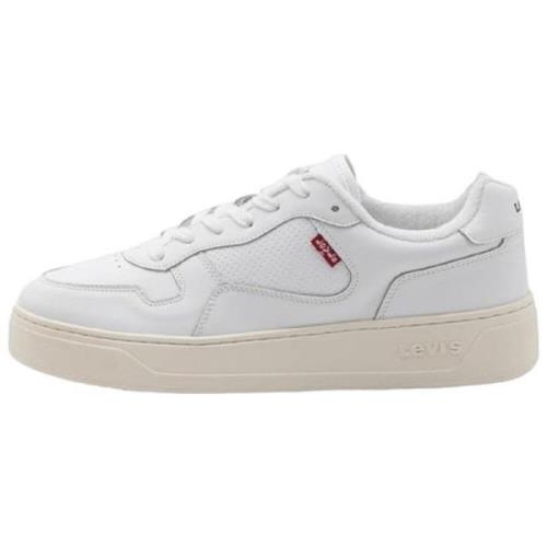 Levi's Glide Vita Vegan Läder Sneakers White, Dam