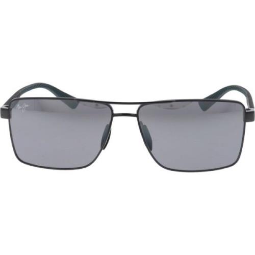 Maui Jim Piha Solglasögon med Linser Black, Unisex