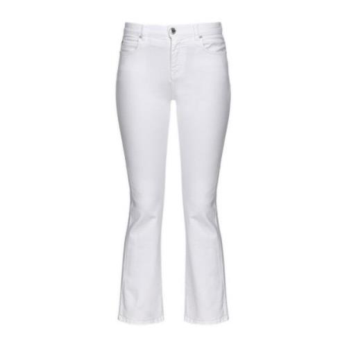 Pinko Stiliga Jeans för Kvinnor White, Dam