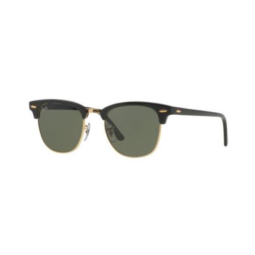 Ray-Ban Clubmaster Classic Solglasögon Grön Lins Yellow, Unisex