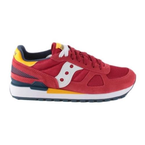 Saucony Casual Sneaker i Olika Färger Red, Herr