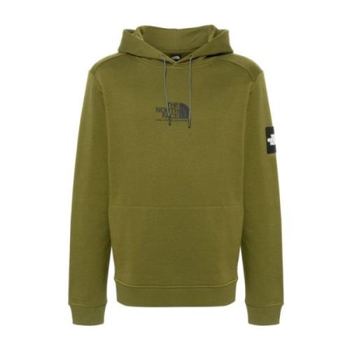 The North Face Skog Oliv Hoodie Sweatshirt Green, Herr