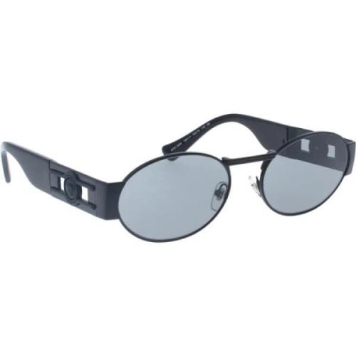 Versace Stiliga solglasögon med unik design Black, Unisex
